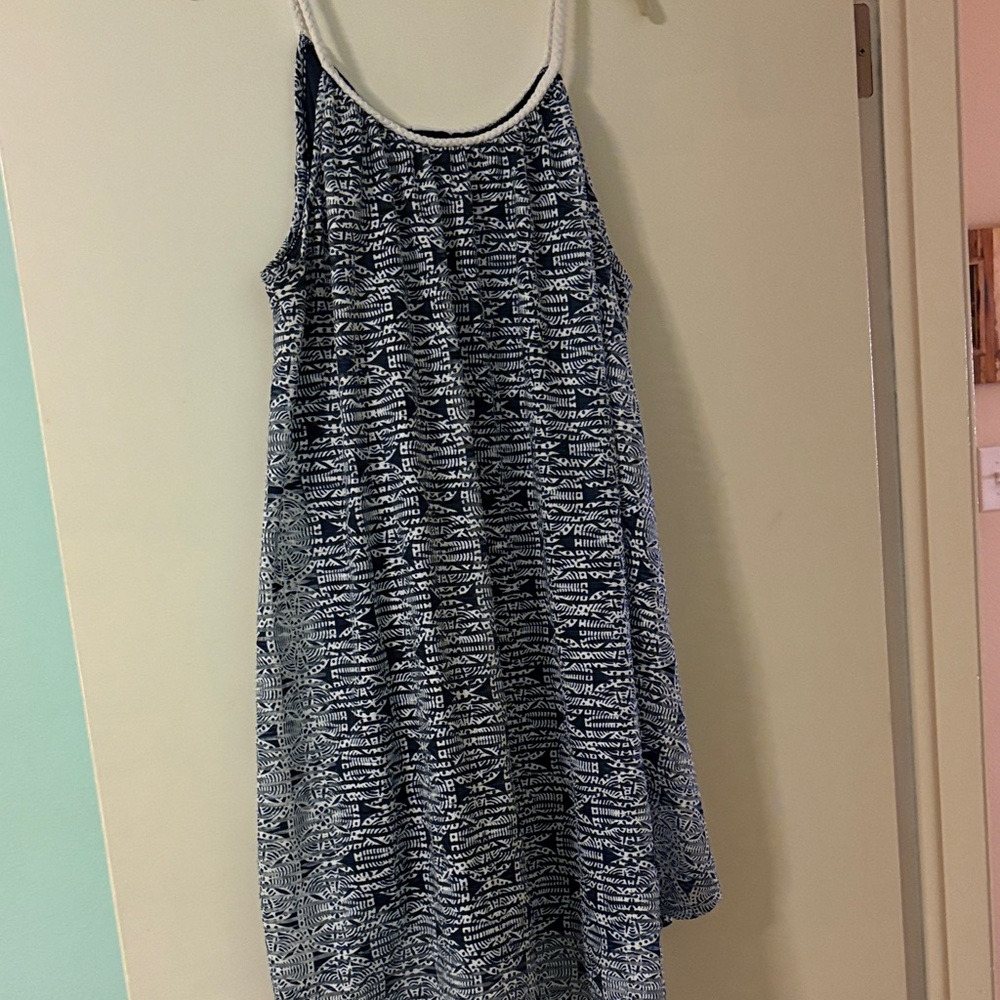 Indigo Soul Navy and White Casual Dress